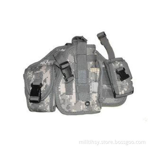 Combat Camo Leg Holster Military Tactical Use , 600d Or 100